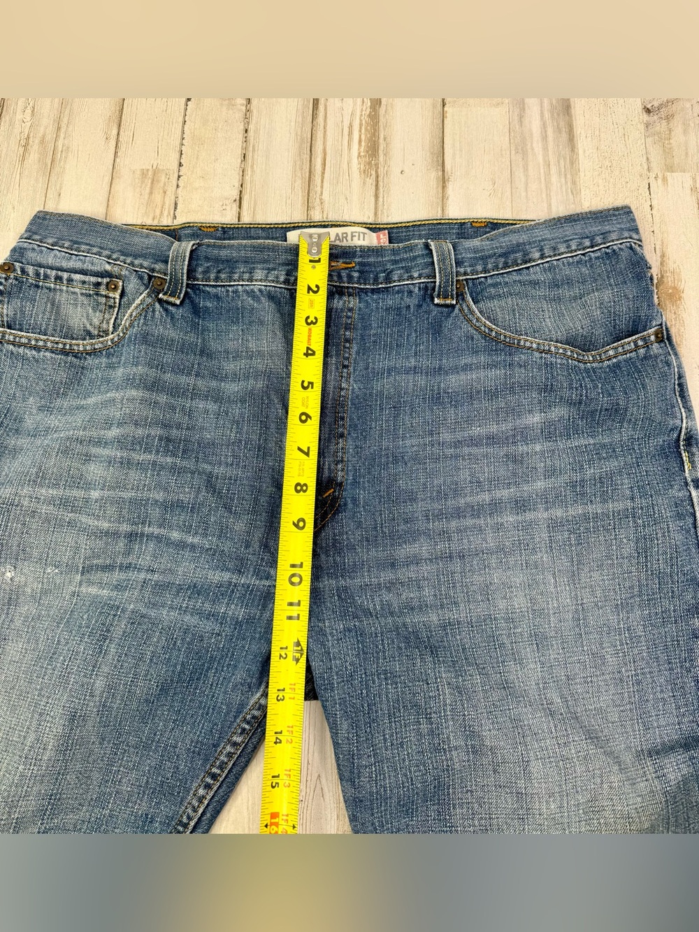 Vintage Levis 505 Pants Jeans Men 40x30 Denim Stretch Blue Straight - Picture 8 of 12